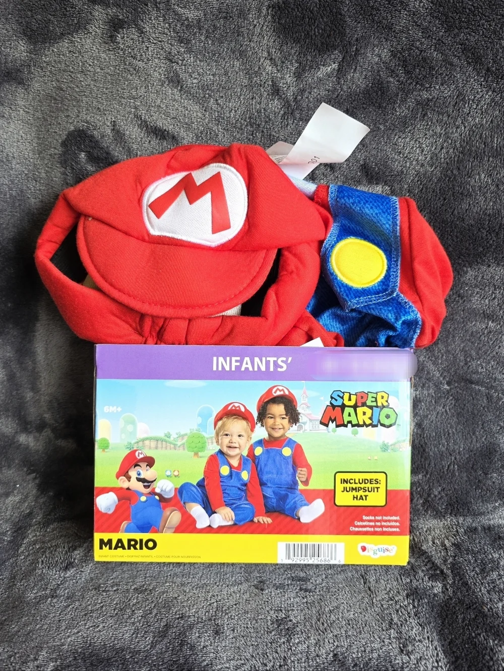New Nintendo Super Mario Brother Halloween Costume /outfit for Baby / Toddler